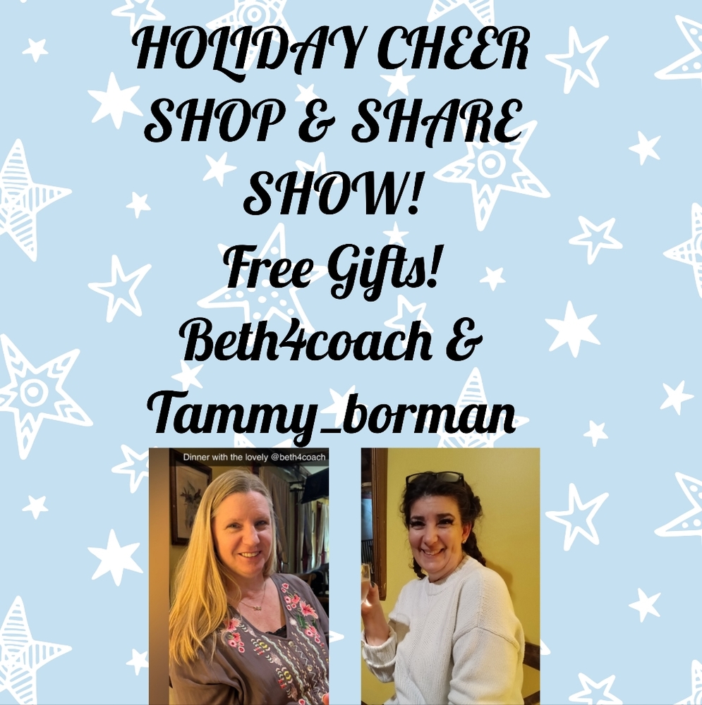 🎁SHOP & SHARE SHOW! SAT 12/2 3pm EST With Beth & Tammy